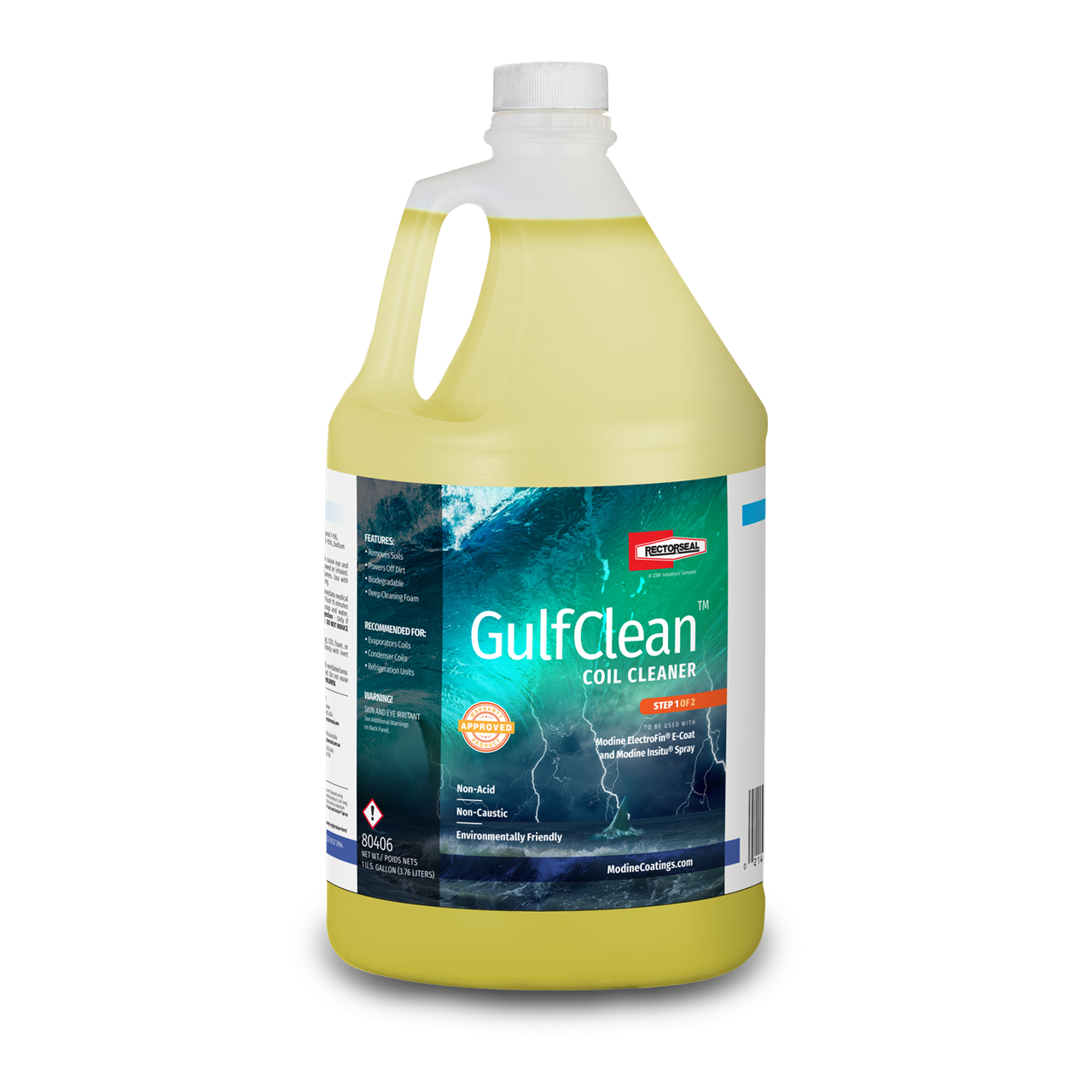 GulfClean® Coil Cleaner Step #1 of 2 4 - 1 Gallon Jugs - Modine Coatings